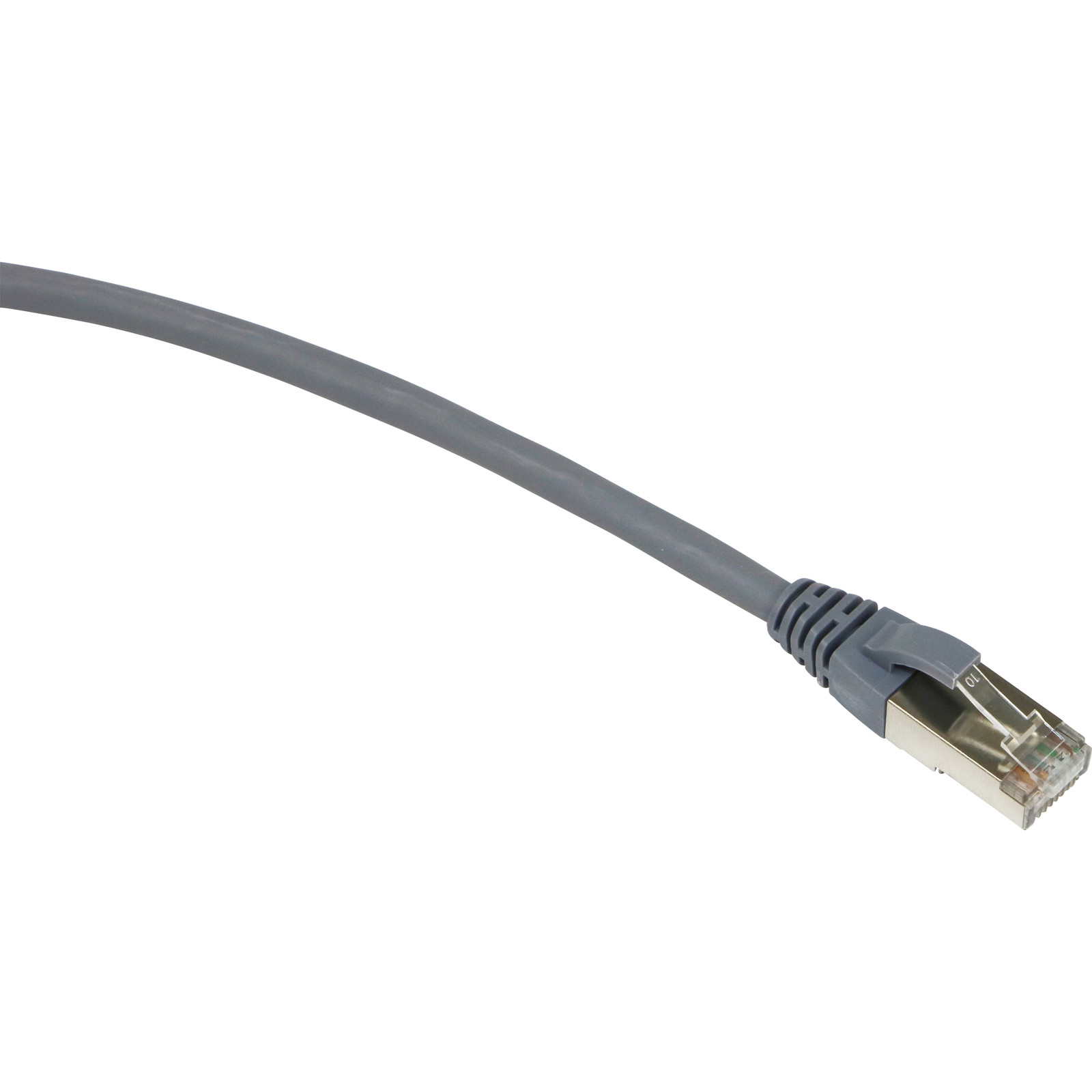 Excel CAT6 10m F/UTP LSZH Patch Lead Grey