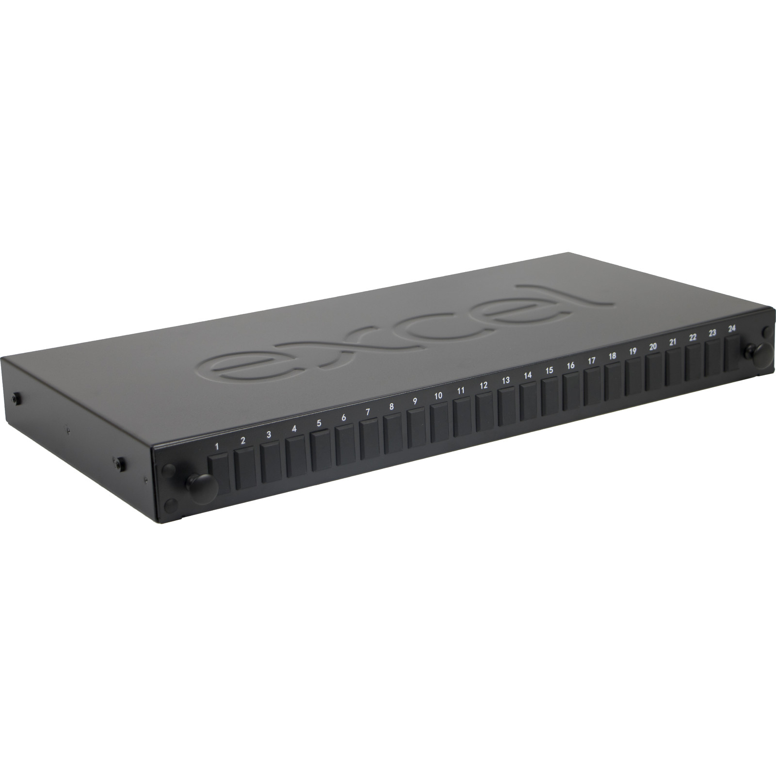 Excel 24 Way SC SX/LC DX Fibre Optic Panel - Empty