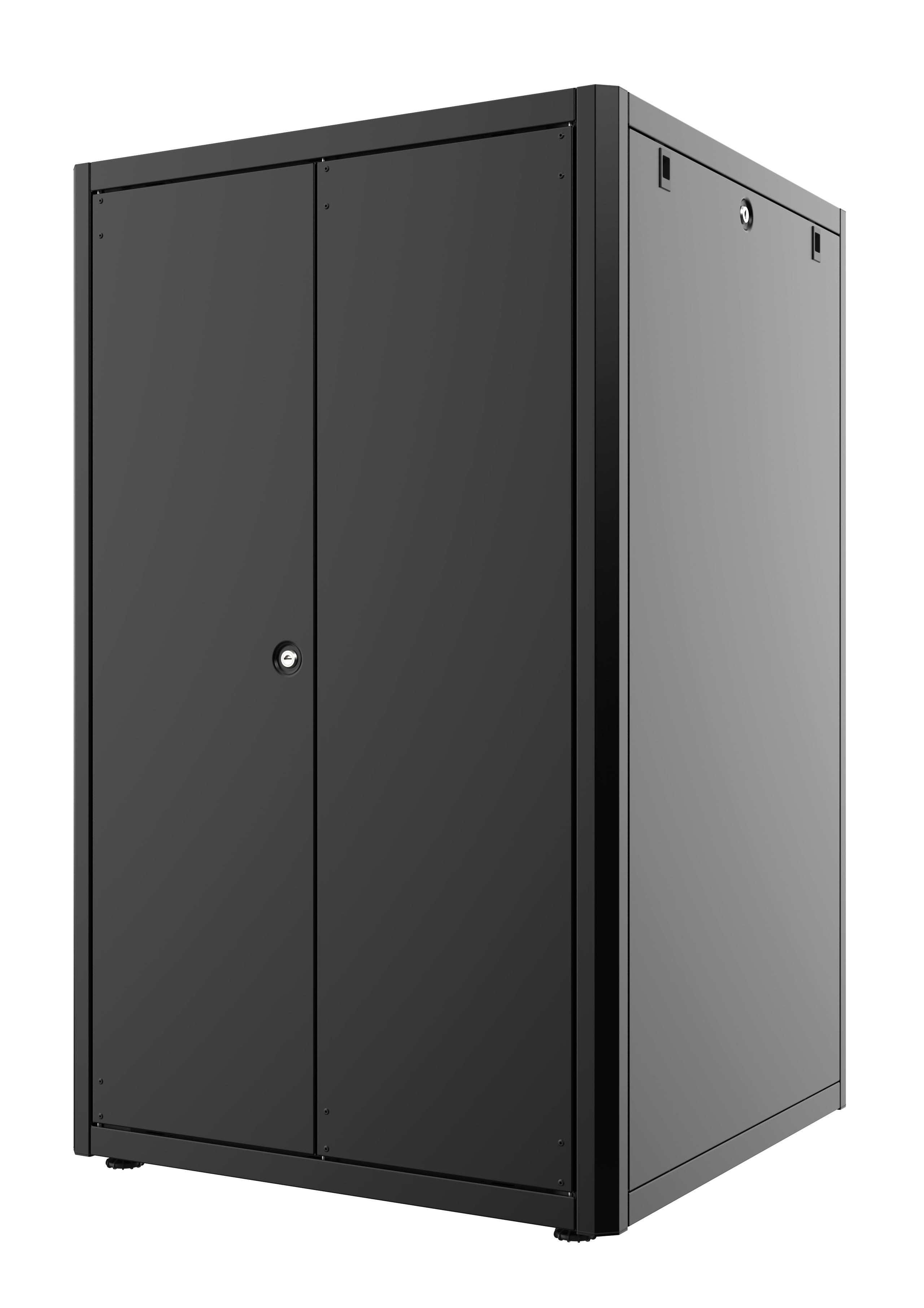26U, Mirsan GTN Series Cabinet, Width 800mm, Depth 800mm, Ready Assembled, Black