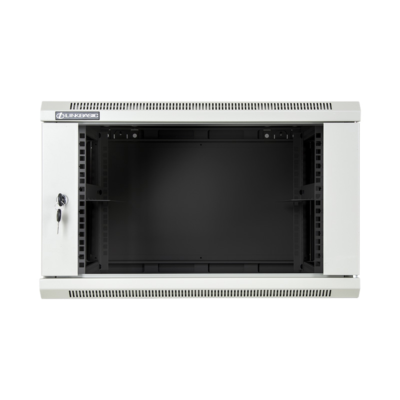 6U Wall Mount Cabinet, 600mm Width by 450mm Depth, Grey [Flat Packed]