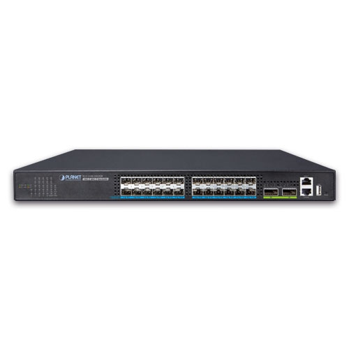 Layer 2+ 24-Port 10G SFP+ + 2-Port 40G QSFP+ Stackable Managed Switch