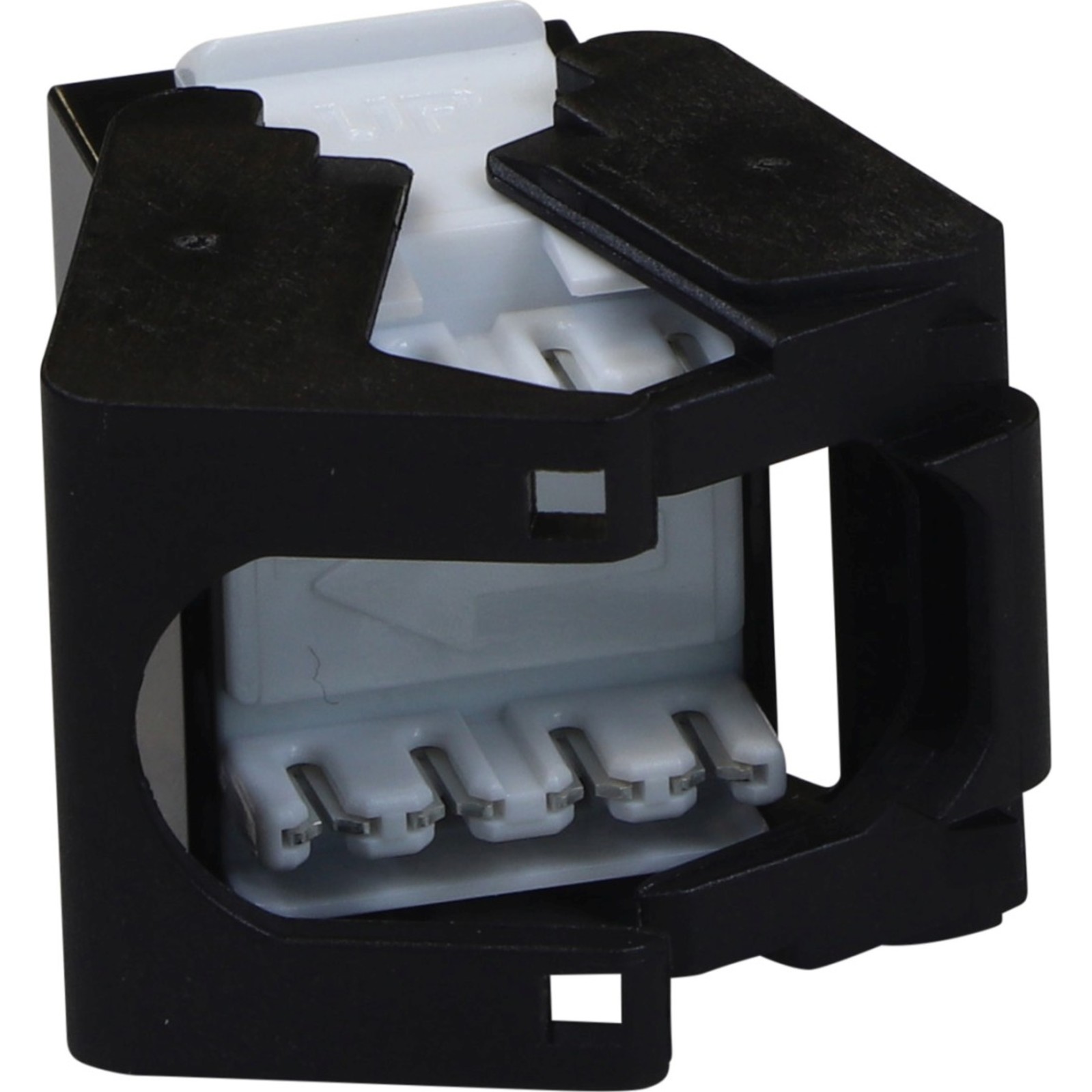 Excel CAT6 Low Profile UTP Toolless Jack-White