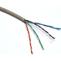 Excel Solid Cat5e Cable U/UTP PVC Euroclass Eca 305m Box Grey