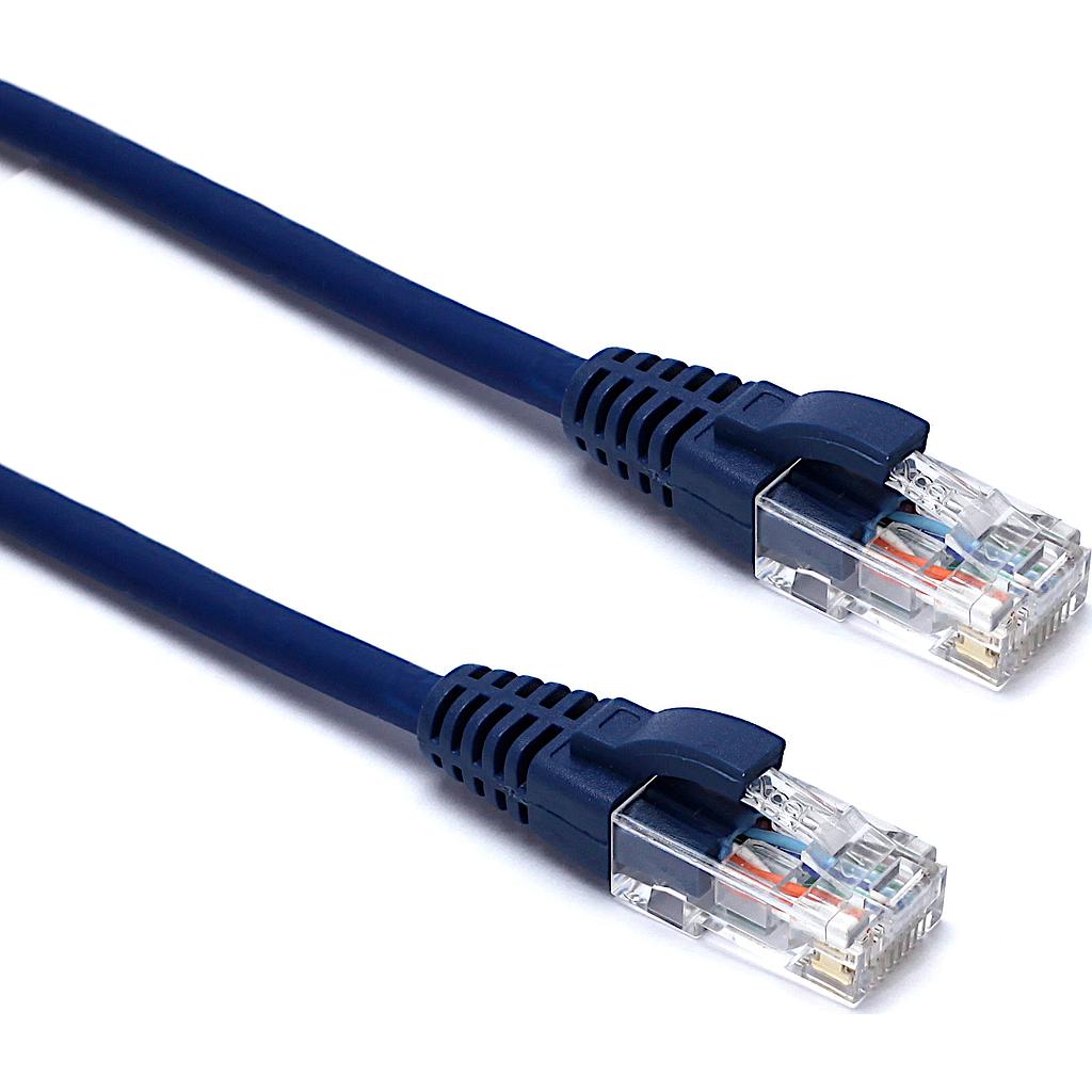 Excel CAT6 0.3m U/UTP LSZH Patch Lead Blue