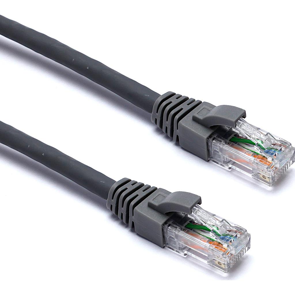 Excel CAT6A Patch Lead U/UTP Unshielded LS0H Blade Booted 2MT - Grey