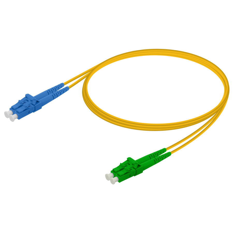 SAMM - LC/UPC-LC/APC OS2 Duplex Patch Cord 2MTR