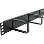 Excel 1U Horizontal Cable Management (4 Metal Rings)