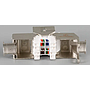 Linkbasic CAT6 Shielded Keystone Jack, 180 degree