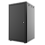 20U, Mirsan GTN Series Cabinet, Width 600mm, Depth 600mm, Ready Assembled, Black