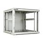 Linkbasic 9U Wall Mount Cabinet, 600mm Width by 600mm Depth, Grey [Flat Packed]