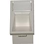 Excel 6C Angled Shutter For Keystone Jack - White