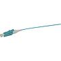 Excel Fibre Pigtail OM3 50/125 LC/UPC Aqua 12-pack - 1MT