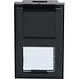Excel 6C Flat Shutter For Keystone Jack - Black