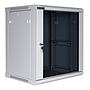 Linkbasic 12U Wall Mount Cabinet, 600mm Width by 450mm Depth, Grey [Flat Packed]