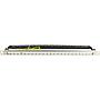 Excel 24-Port Keystone ½U Patch Panel - 0.5U