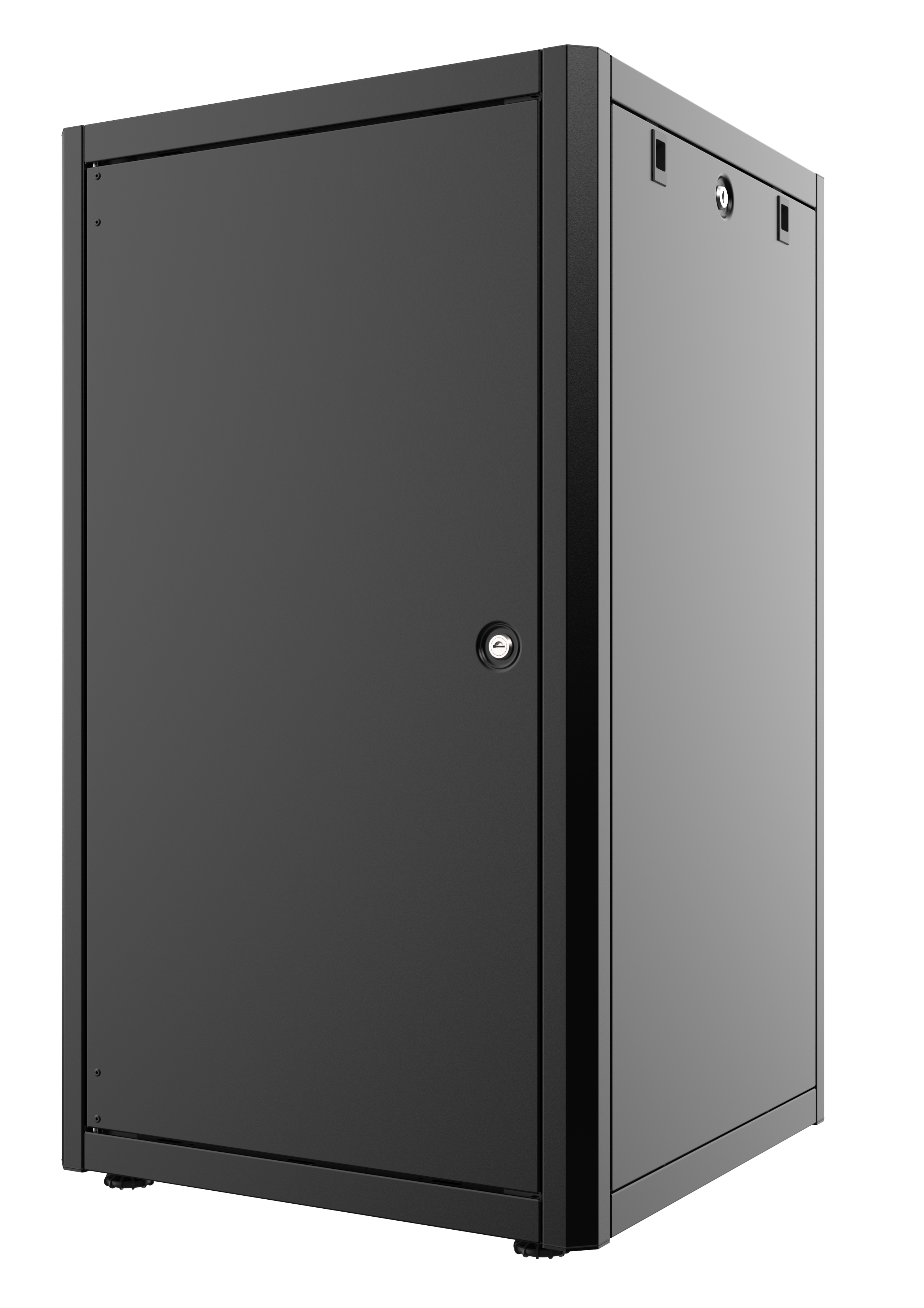 18U, Mirsan GTN Series Cabinet, Width 600mm, Depth 600mm, Ready Assembled, Black
