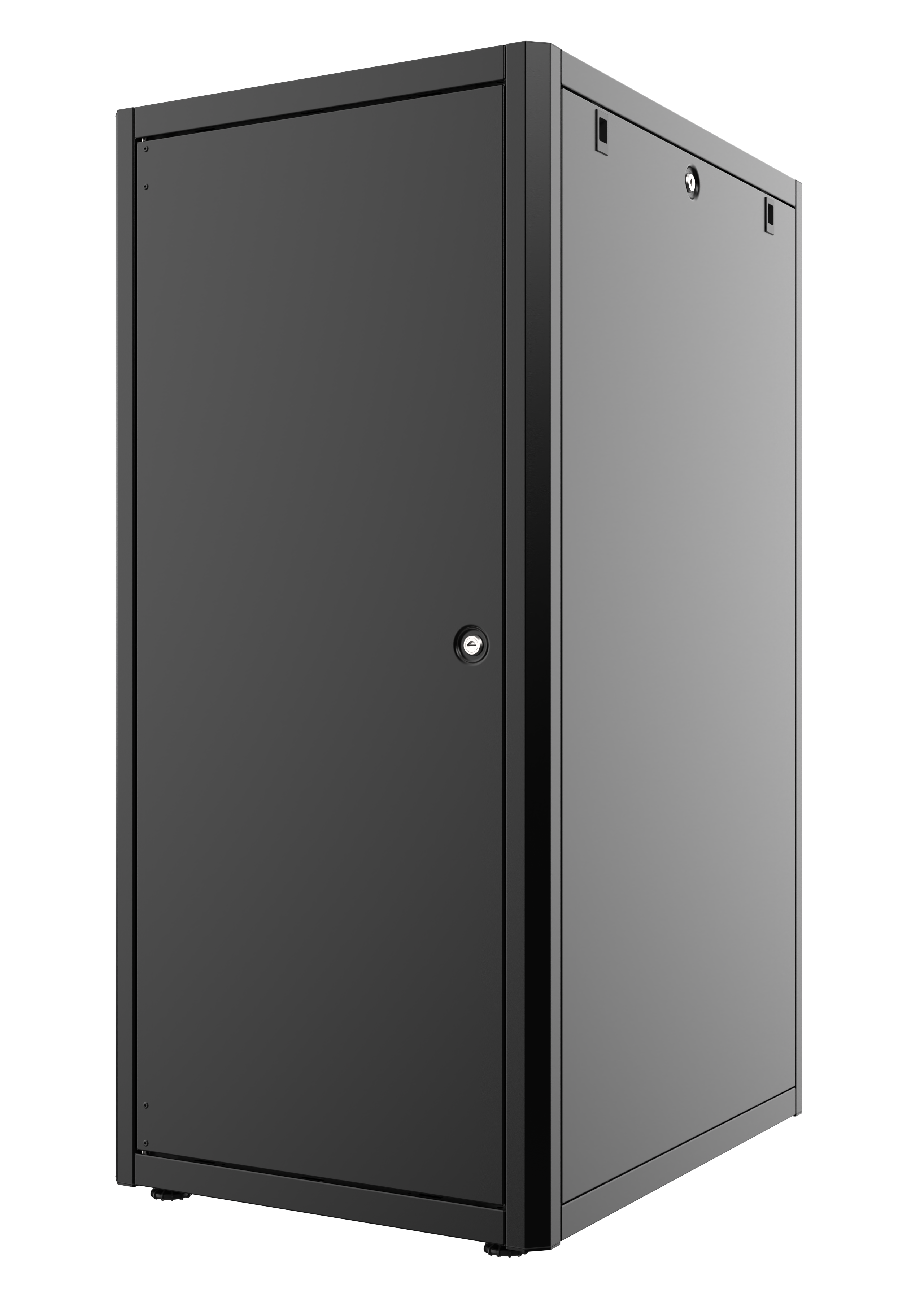 24U, Mirsan GTN Series Cabinet, Width 600mm, Depth 800mm, Ready Assembled, Black