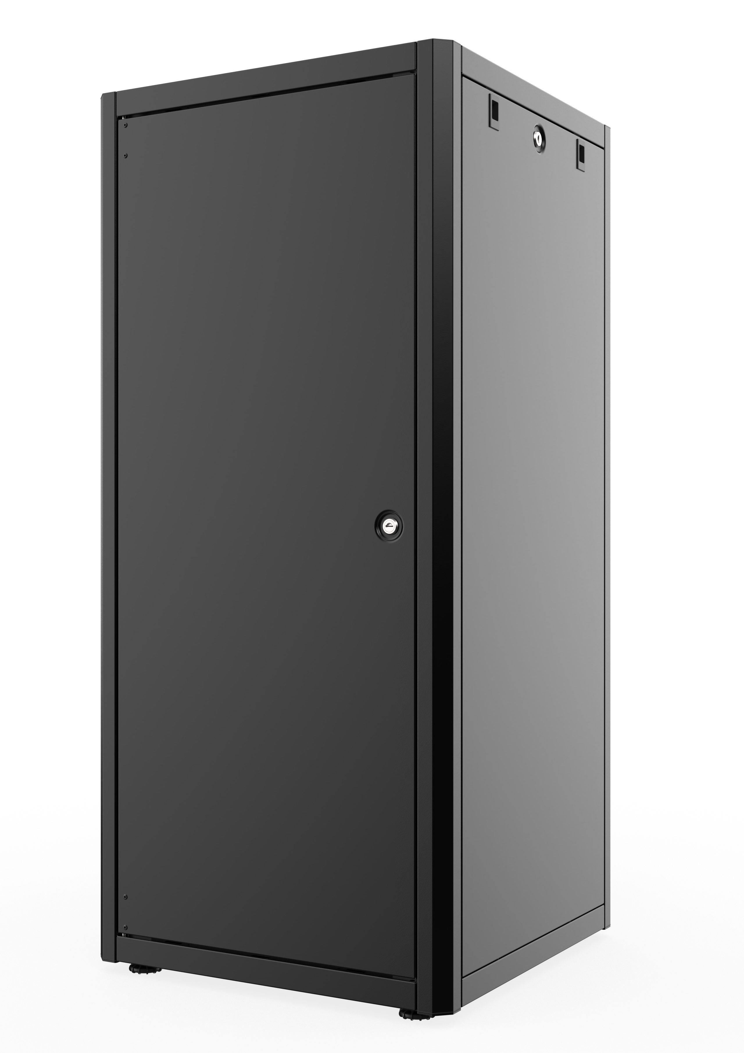 26U, Mirsan GTN Series Cabinet, Width 600mm, Depth 600mm, Ready Assembled, Black