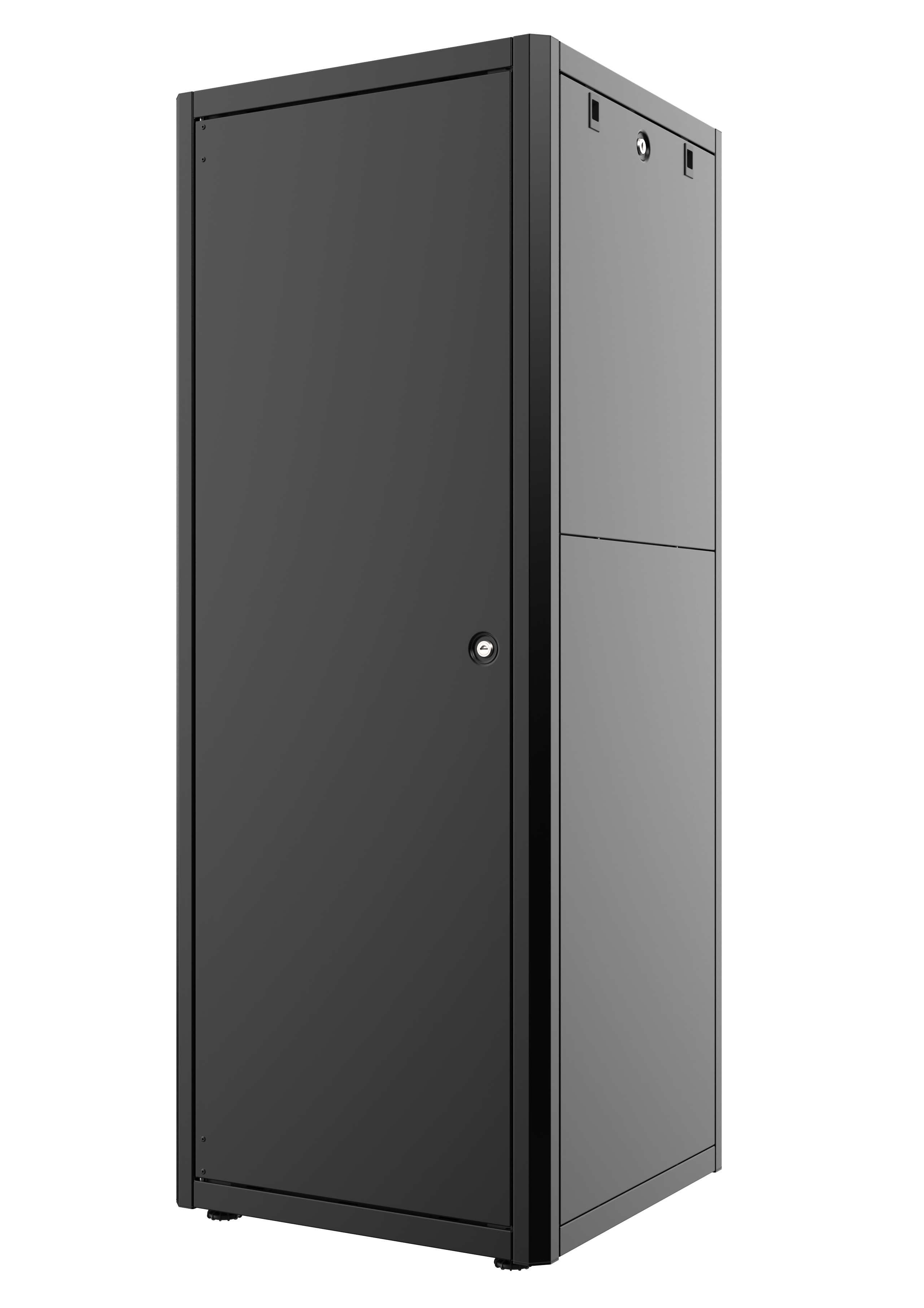 32U, Mirsan GTN Series Cabinet, Width 600mm, Depth 600mm, Ready Assembled, Black