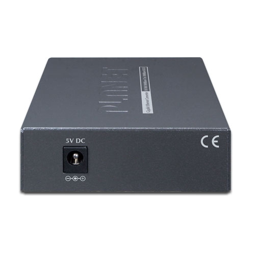 10/100/1000BASE-T to 1000BASE-SX/LX Smart Gigabit Media Converter (mini-GBIC,SFP) - distance depending on SFP module