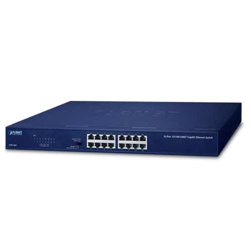 16-Port 10/100/1000BASE-T Gigabit Ethernet Switch