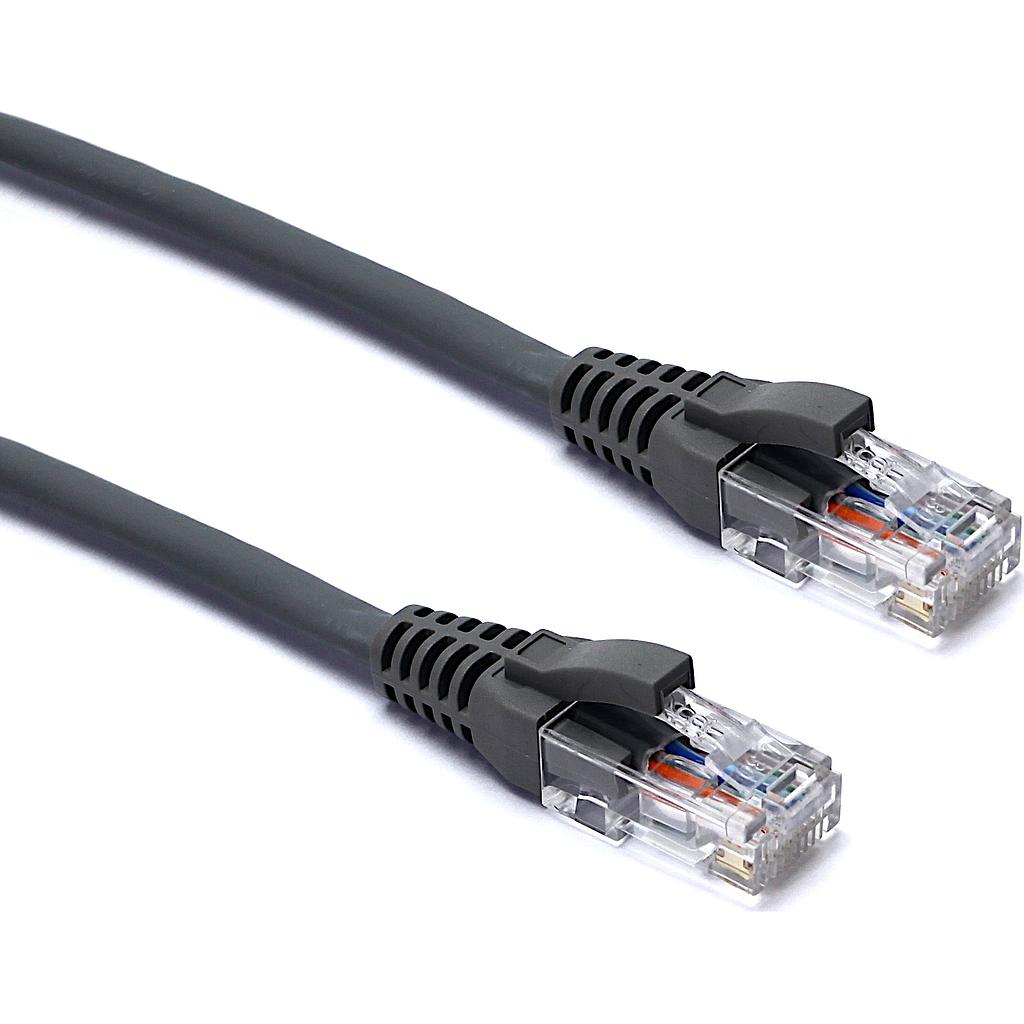 Excel CAT6 Patch Lead U/UTP LS0H Blade Booted 15m - Grey