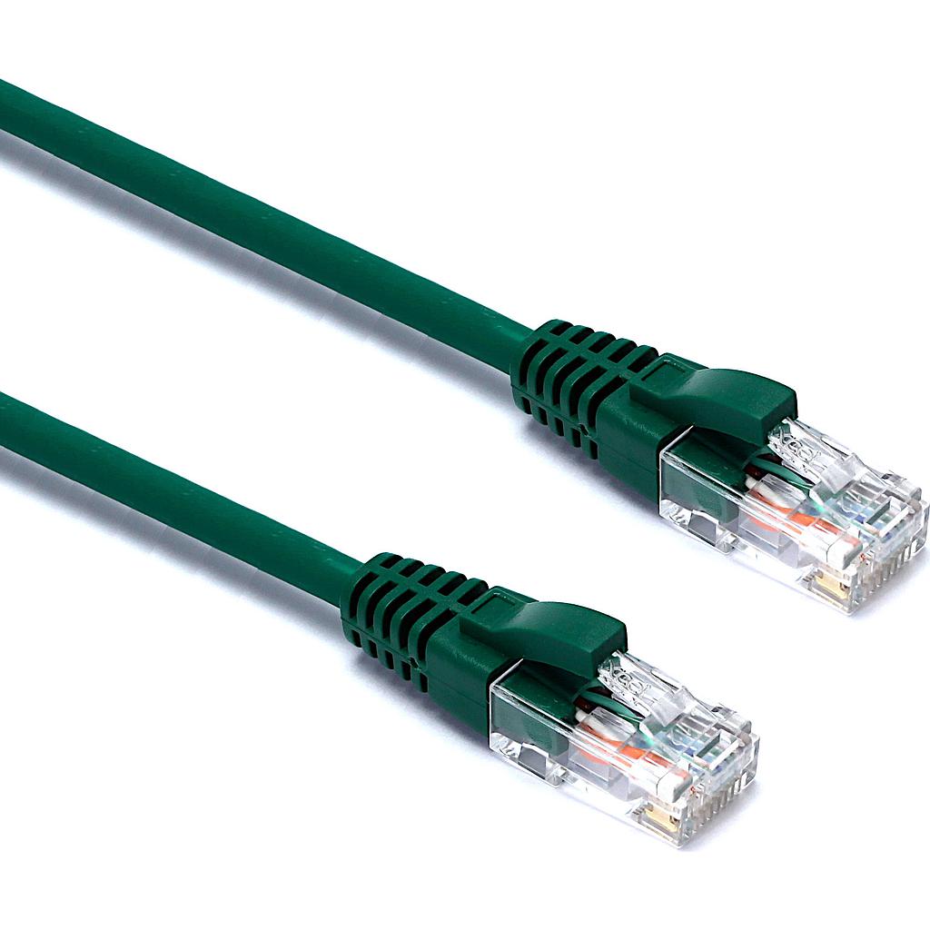 Excel CAT6 Patch Lead U/UTP LS0H Blade Booted 3MT - Green