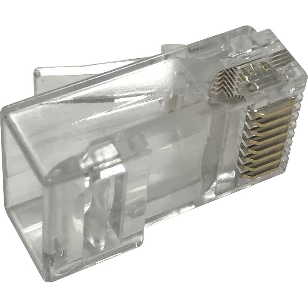 Excel Fast RJ45 Plug Suitable for U/UTP CAT5e and CAT6 (100-Pack)