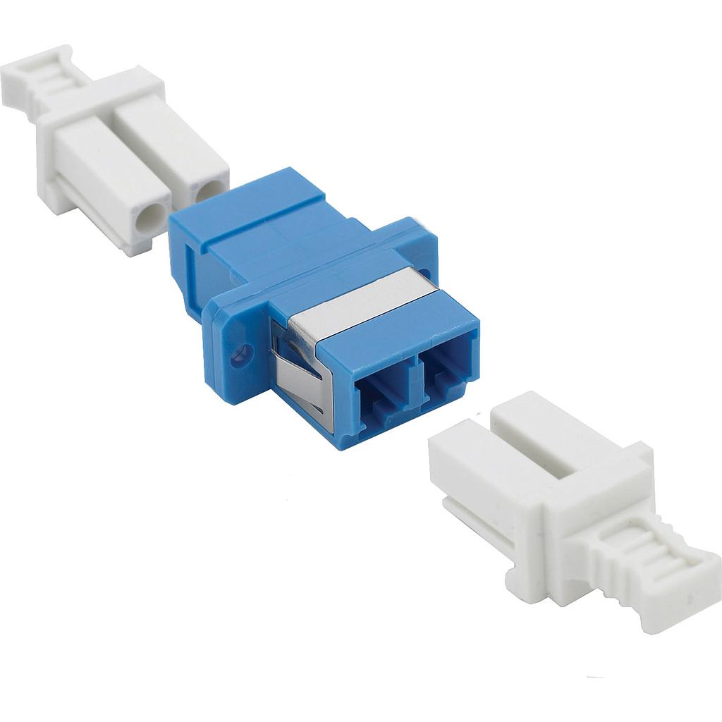 Singlemode LC Duplex Adaptor [Blue]
