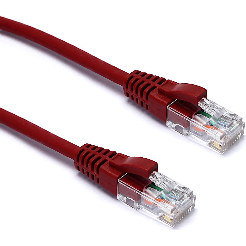 Excel CAT6 Patch Lead U/UTP LS0H Blade Booted 5MT - Red