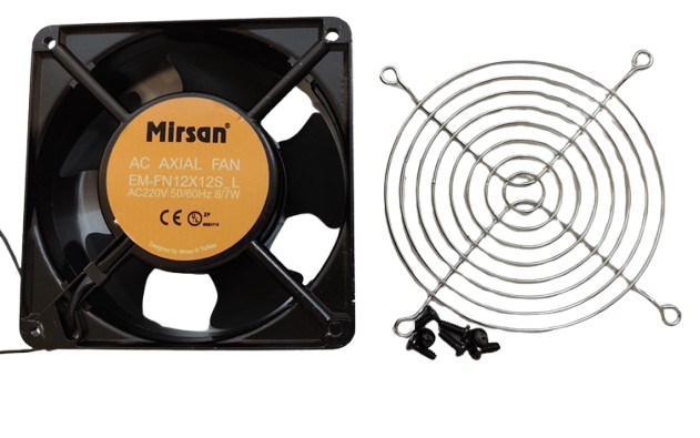 Mirsan 1-Way FAN MOTOR AND MOUNTING SCREWS INCLUDED