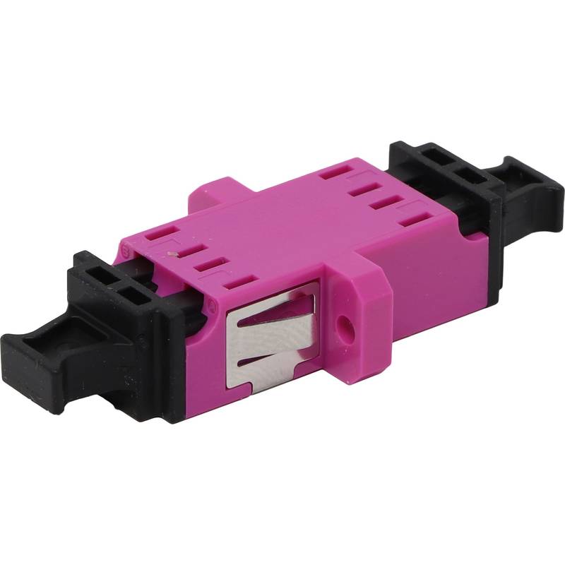 Excel LC Duplex Adaptor Multimode (Violet)