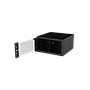 Mirsan 6U COM-BOX WTC Series Wall Mount Cabinet, 600mm Width by 600mm Depth, Black [Flat Packed]